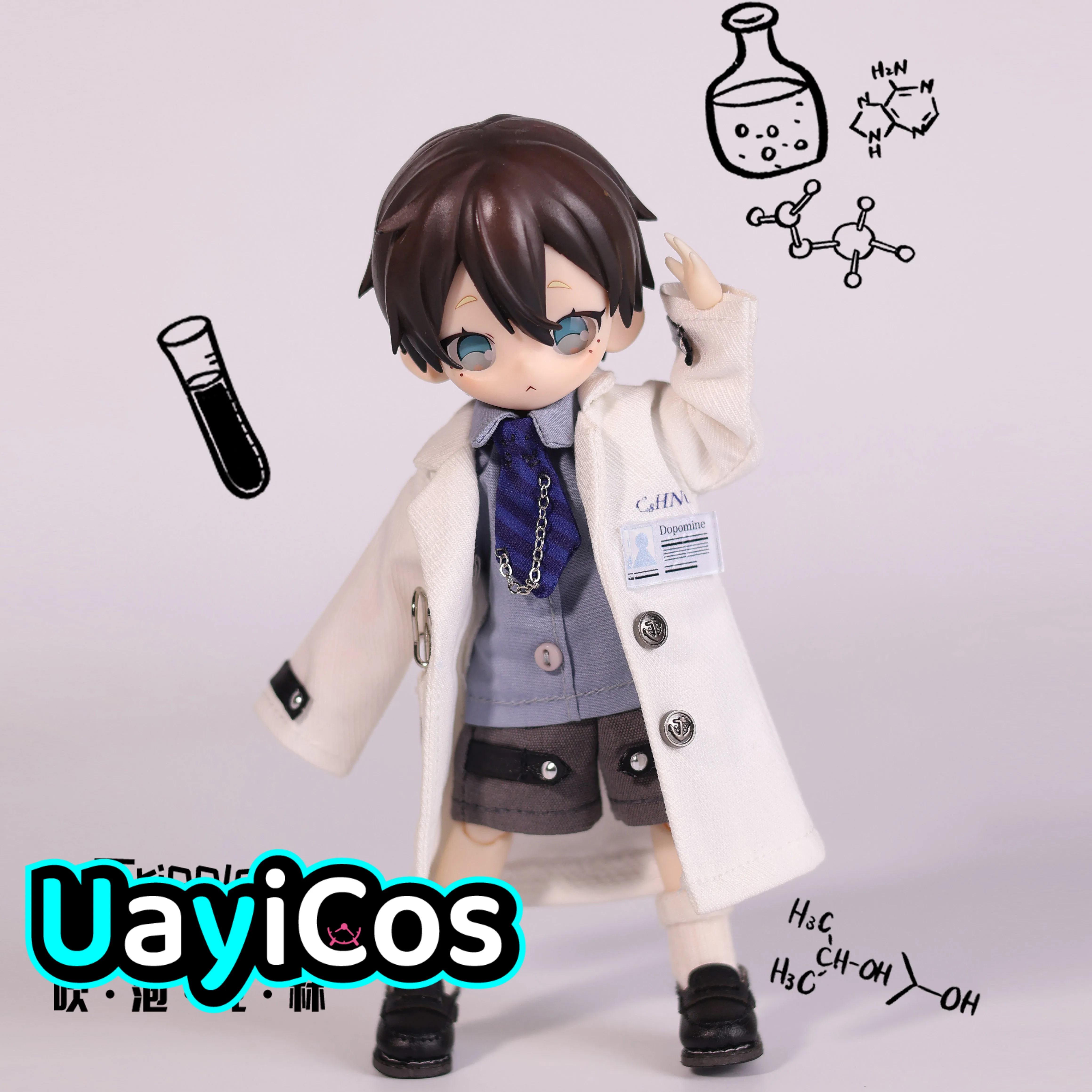 1/12 1/8 BJD Doll Clothes Scientists White Coats Shirts Pants Ties Clothing Costume Suit Doll Accessories Anime Game Toy Gift C
1/12 1/8 BJD Doll Clothes Scientists White Coats Shirts Pants Ties Clothing Costume Suit Doll Accessories Anime Game Toy Gift C