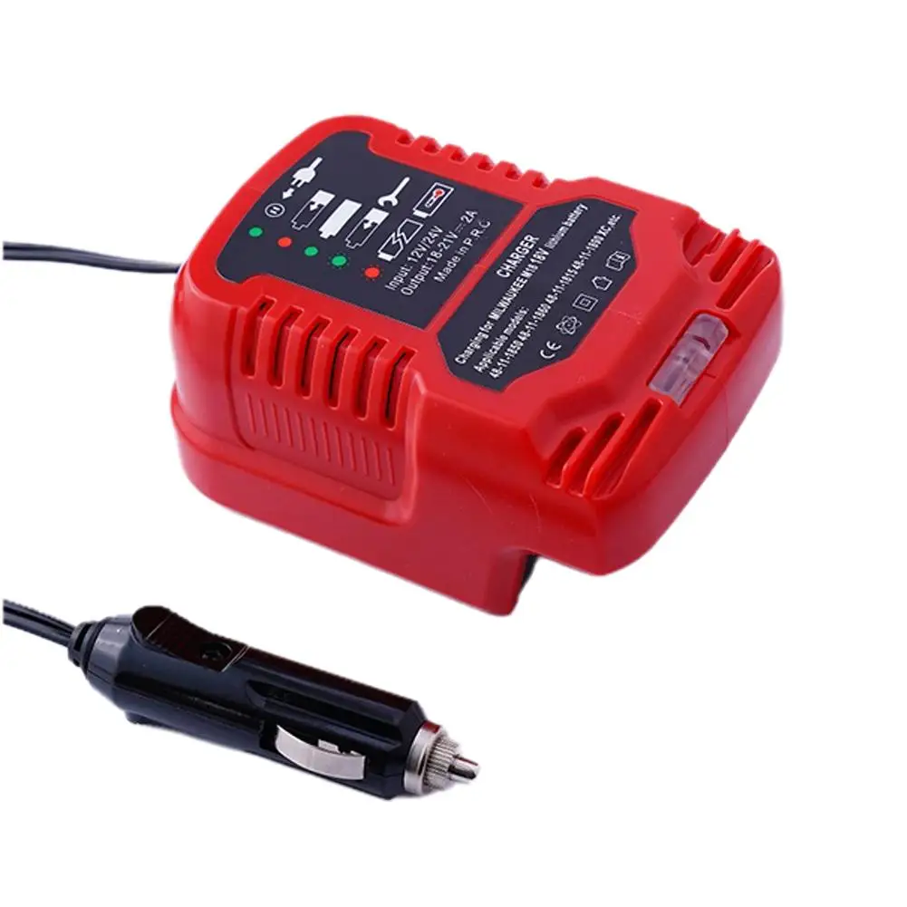 Vehicle Mini Charger for Makita/Dewalt/Milwaukee/Bosch 18V Lithium Battery Cigarette Lighter Plug Portable Charger Use on Car
Vehicle Mini Charger for Makita/Dewalt/Milwaukee/Bosch 18V Lithium Battery Cigarette Lighter Plug Portable Charger Use on Car