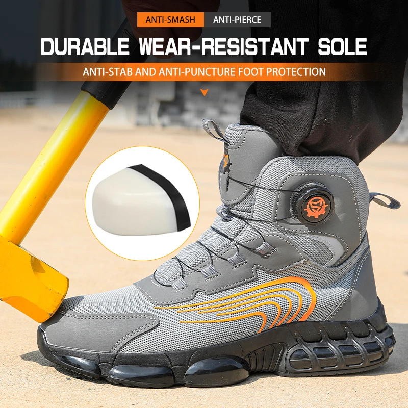 Men's and women's identical safety shoes, work shoes, protective shoes, mining boots, anti-shock and anti-stab, breathable,
Men's and women's identical safety shoes, work shoes, protective shoes, mining boots, anti-shock and anti-stab, breathable,