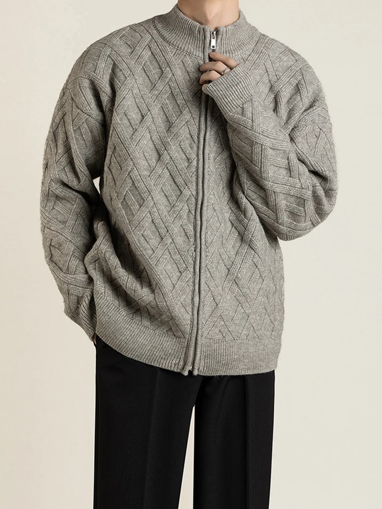 Streetwea Fashion Men's Knitting Jackets Autumn Winter Casual Solid Color For Men Daily Leisure Zipper Cardigans
Streetwea Fashion Men's Knitting Jackets Autumn Winter Casual Solid Color For Men Daily Leisure Zipper Cardigans