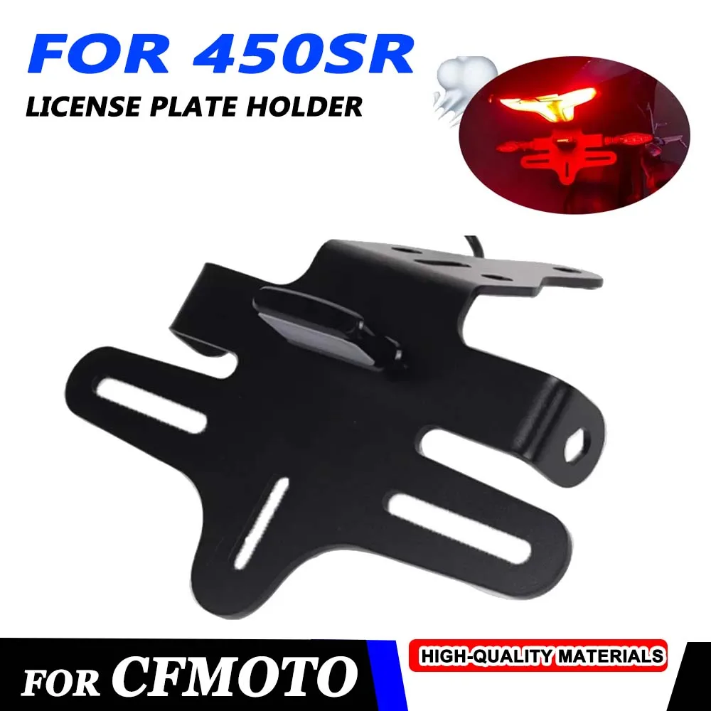 License Plate Holder with light Tail Tidy Fender Eliminator For CFMOTO CF MOTO 450SR 450 SR 450 SS 450SS 2022 - 2025 Accessories
License Plate Holder with light Tail Tidy Fender Eliminator For CFMOTO CF MOTO 450SR 450 SR 450 SS 450SS 2022 - 2025 Accessories