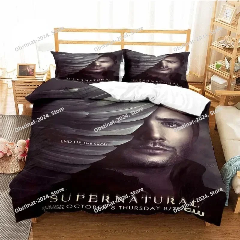 2025 Supernatural Pattern Bedding Set Printed Bed Set With Pillowcase Bed Duvet Cover Soft Single Double Queen Super King Size
2025 Supernatural Pattern Bedding Set Printed Bed Set With Pillowcase Bed Duvet Cover Soft Single Double Queen Super King Size