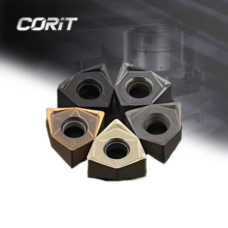 CORIT WNMU080608 Carbide Insert for Milling Cutter MFWN900 Steel / Stainless Steel / Cast iron Metal Universal CNC Milling Tool
CORIT WNMU080608 Carbide Insert for Milling Cutter MFWN900 Steel / Stainless Steel / Cast iron Metal Universal CNC Milling Tool