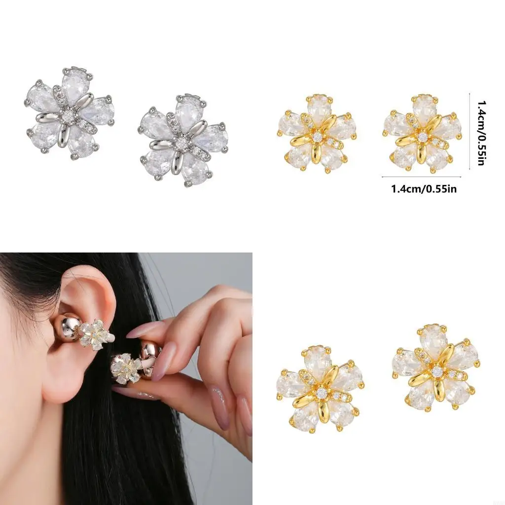 Ear Clip Sparkling Zircons Sakuras Buckles for FreeClip 1 2 Earbuds Accessory 896C
Ear Clip Sparkling Zircons Sakuras Buckles for FreeClip 1 2 Earbuds Accessory 896C