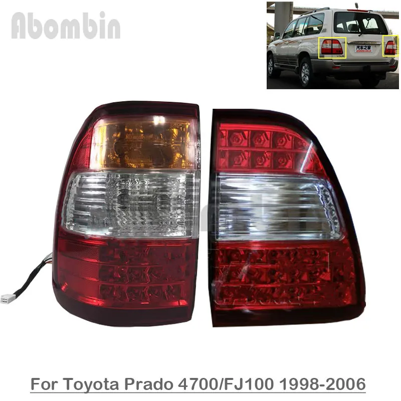 Auto Rear Bumper Light Tail Lamp Cover Brake Lamp Brake Back Light Housing For Toyota Land Cruiser 4700 FJ100 1998-2006
Auto Rear Bumper Light Tail Lamp Cover Brake Lamp Brake Back Light Housing For Toyota Land Cruiser 4700 FJ100 1998-2006