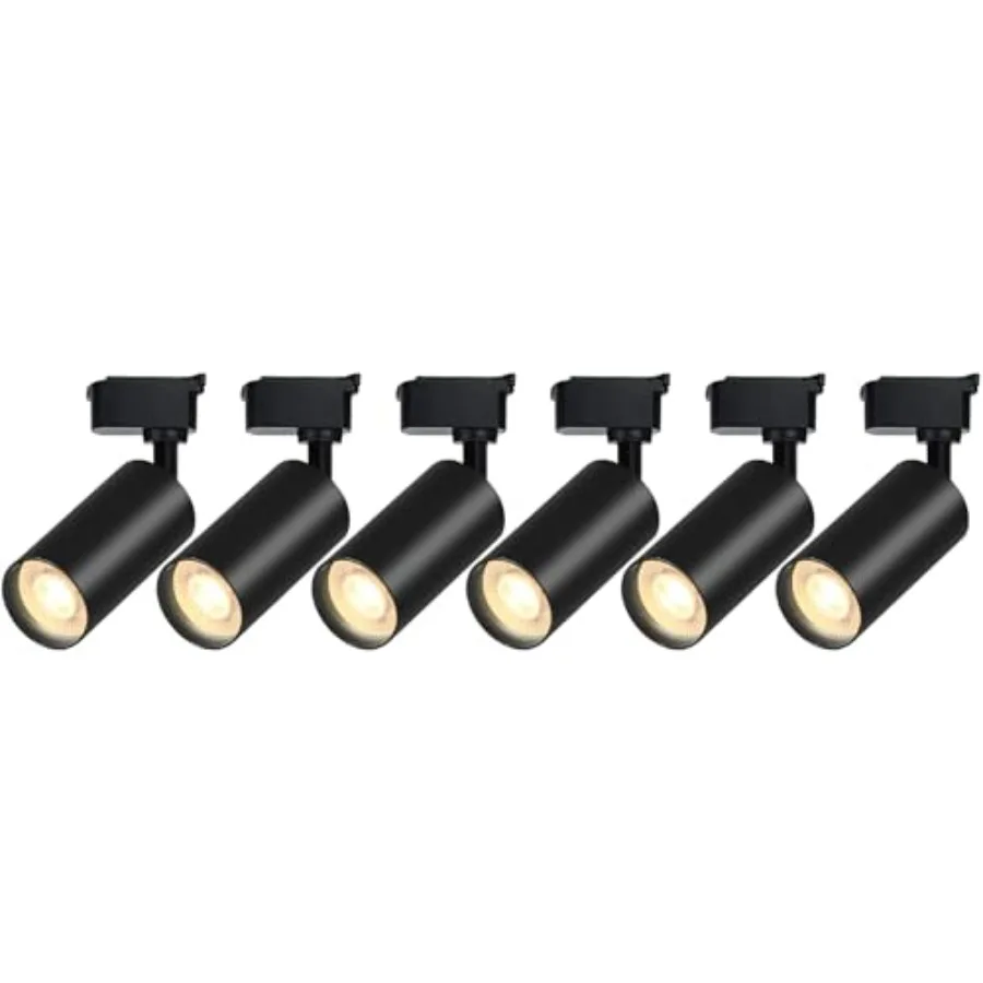 H Type LED Track Lighting Heads 6 Track Lights 4000K 20W 2400lm High Brightness Track Lighting System for Accent Lighting Dimma
H Type LED Track Lighting Heads 6 Track Lights 4000K 20W 2400lm High Brightness Track Lighting System for Accent Lighting Dimma