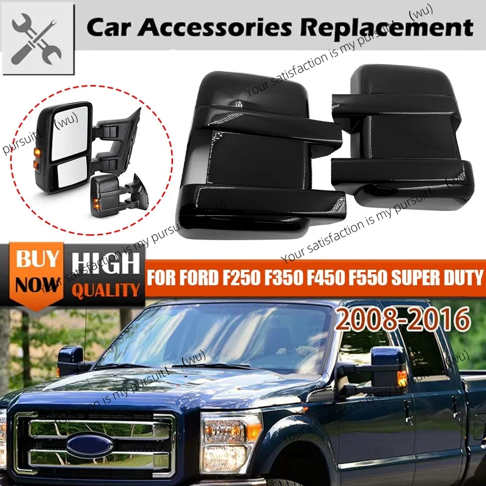 For Ford F250 F350 F450 F550 Super Duty 2008-2016 Car Sticker Rearview Side Mirror Cover Wing Cap Exterior Rear View Case Trim
For Ford F250 F350 F450 F550 Super Duty 2008-2016 Car Sticker Rearview Side Mirror Cover Wing Cap Exterior Rear View Case Trim