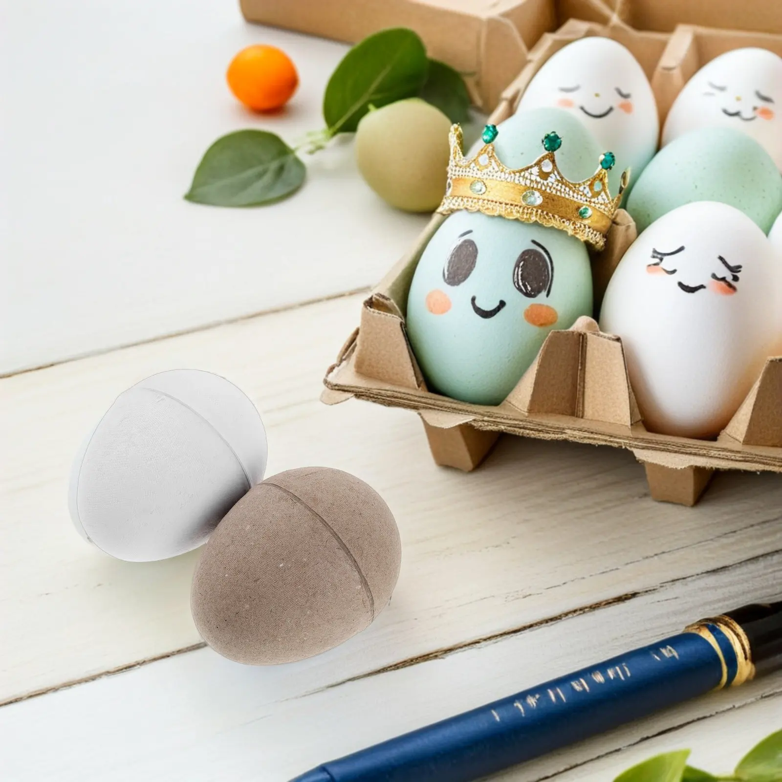 24Pcs Easter Paper Eggs Blank Fillable Painting Eggs for DIY Crafting Family Activities Classroom Decorations Basket Stuffing
24Pcs Easter Paper Eggs Blank Fillable Painting Eggs for DIY Crafting Family Activities Classroom Decorations Basket Stuffing