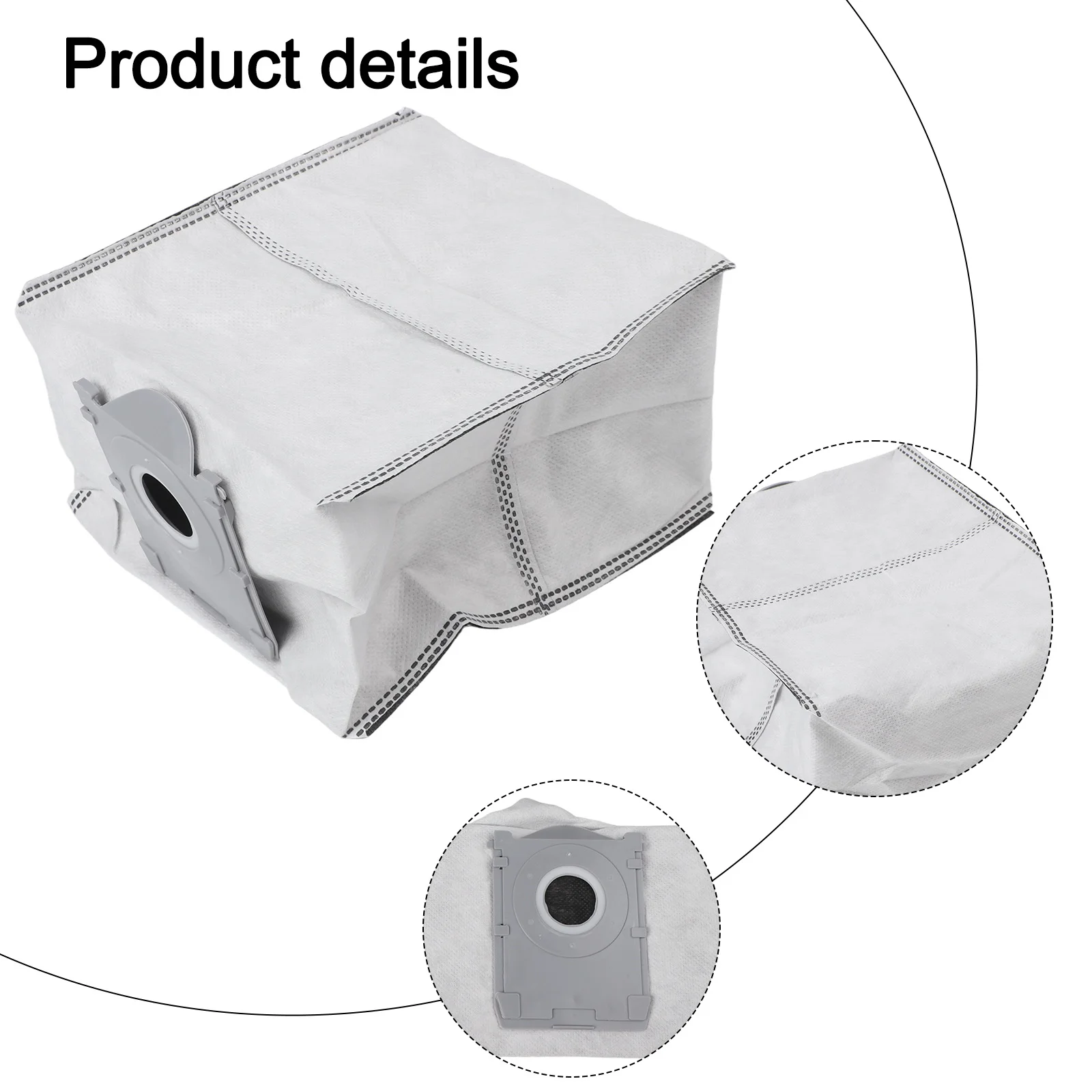 10 Pack Vacuum Cleaner Bags for Ecovacs For Deebot X9 Pro For OmniX9 Pro Hygienic Dust Containment for Clean Environment
10 Pack Vacuum Cleaner Bags for Ecovacs For Deebot X9 Pro For OmniX9 Pro Hygienic Dust Containment for Clean Environment