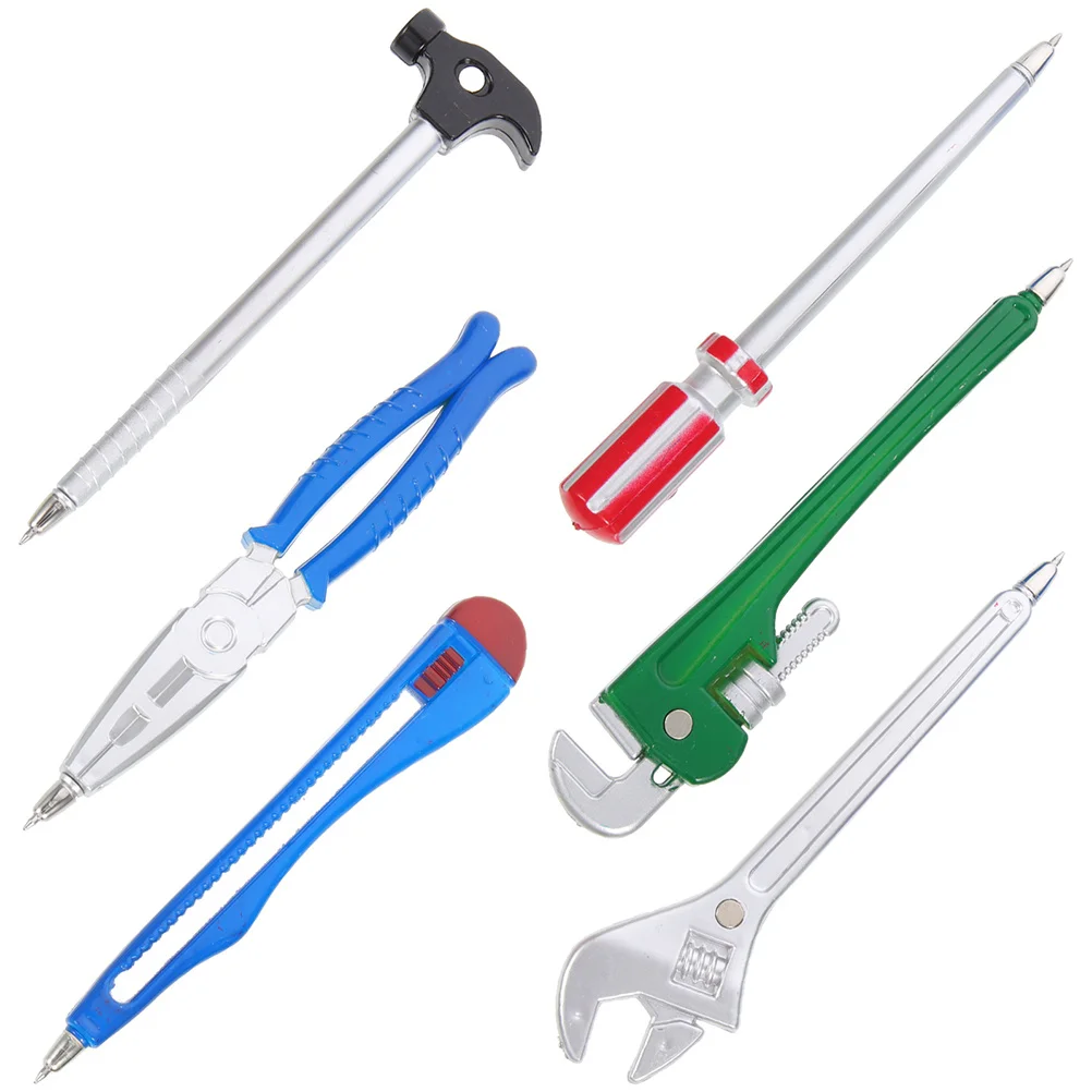 6pcs Writing Pen Hardwares Tool Shape Ballpoint Pens Fine Point Smooth Writing For Students Creative Plastic Pen
6pcs Writing Pen Hardwares Tool Shape Ballpoint Pens Fine Point Smooth Writing For Students Creative Plastic Pen