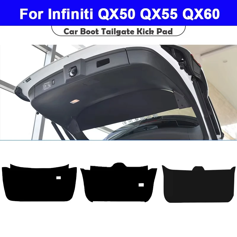 For Infiniti QX50 QX55 QX60 2017-2025 Trunk Tailgate Guard Pad Leather Rear Trunk Door Protective Car Interior Accessories
For Infiniti QX50 QX55 QX60 2017-2025 Trunk Tailgate Guard Pad Leather Rear Trunk Door Protective Car Interior Accessories