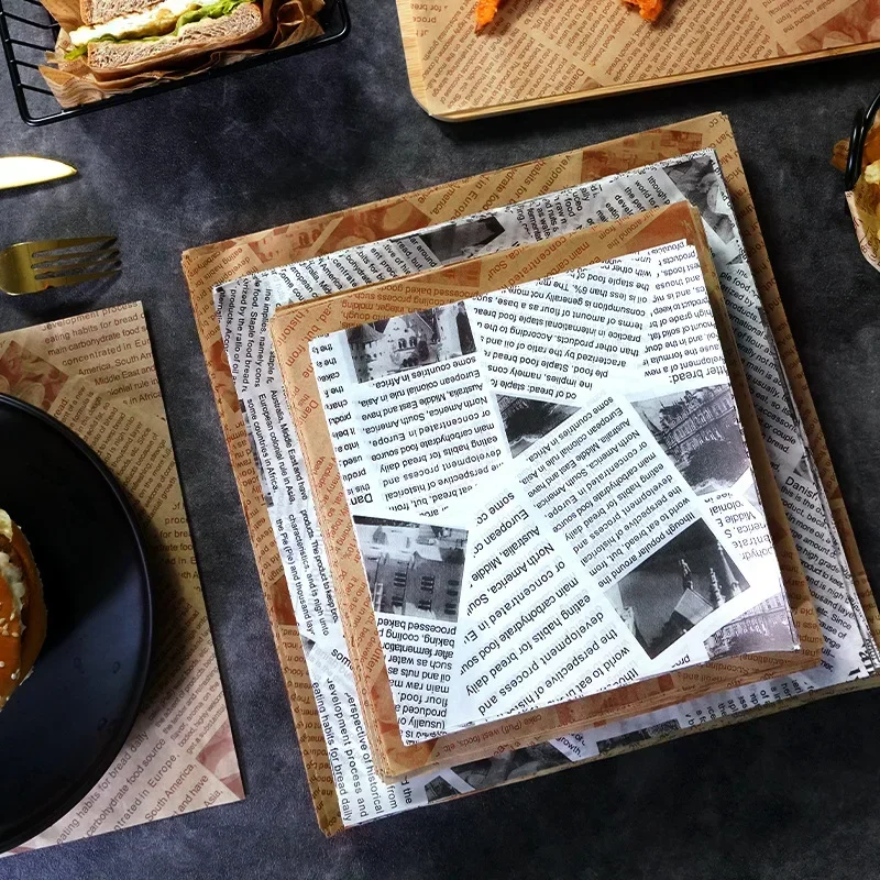 Пищевая печатная антимасляная бумага, 100 шт., маслостойкая, картофель фри, салфетка для гамбургеров, тарелка для закусок, маслопоглощающие листы
Пищевая печатная антимасляная бумага, 100 шт., маслостойкая, картофель фри, салфетка для гамбургеров, тарелка для закусок, маслопоглощающие листы