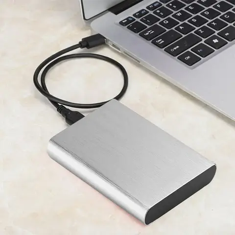 2.5 Inch External Hard Drive USB 3.0 External Hard Disk 1TB Metal Plug and Play for PC Laptop Desktop