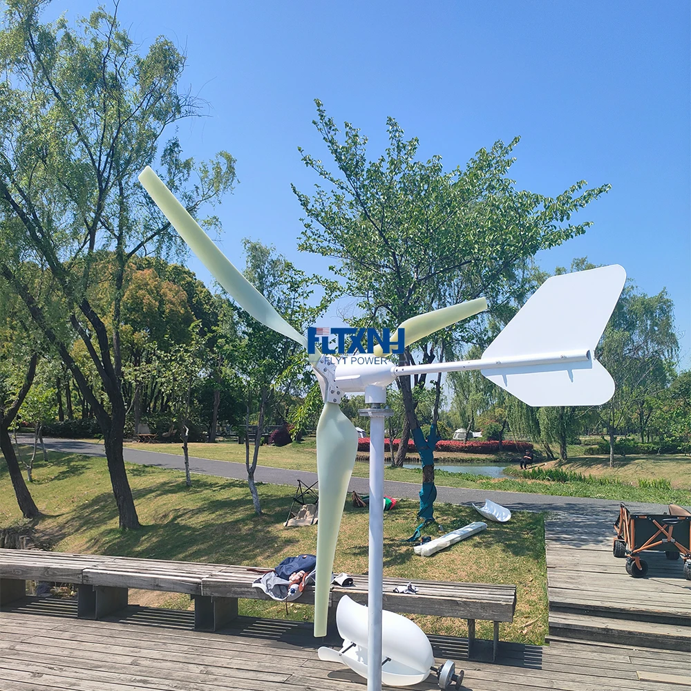 FLTXNY Low Star-up Wind Speed Generator 10KW 20KW 30KW Wind Turbine Generator with 3PCS Blades With 12V/24V/48V MPPT Controller
FLTXNY Low Star-up Wind Speed Generator 10KW 20KW 30KW Wind Turbine Generator with 3PCS Blades With 12V/24V/48V MPPT Controller