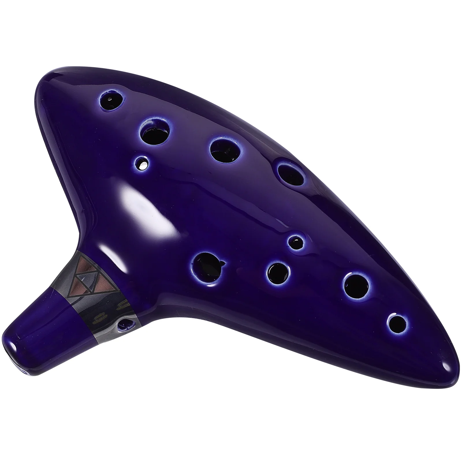 Alto C Flute 12 Holes Ceramic Blue 59x374x185mm Adjustable Lanyard Music Instrument 12 Holes Ocarina Ceramic Gift
Alto C Flute 12 Holes Ceramic Blue 59x374x185mm Adjustable Lanyard Music Instrument 12 Holes Ocarina Ceramic Gift
