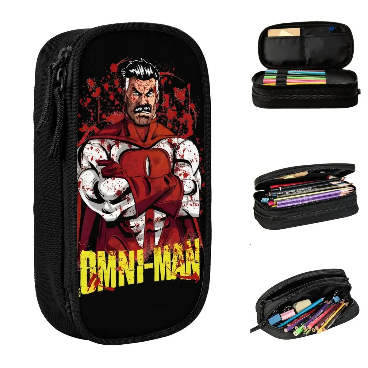 Omni-Ma Invincible Pencil Cases Fun Pen Box Bag Girl Boy Big Capacity School Supplies Gift Pencilcases
Omni-Ma Invincible Pencil Cases Fun Pen Box Bag Girl Boy Big Capacity School Supplies Gift Pencilcases