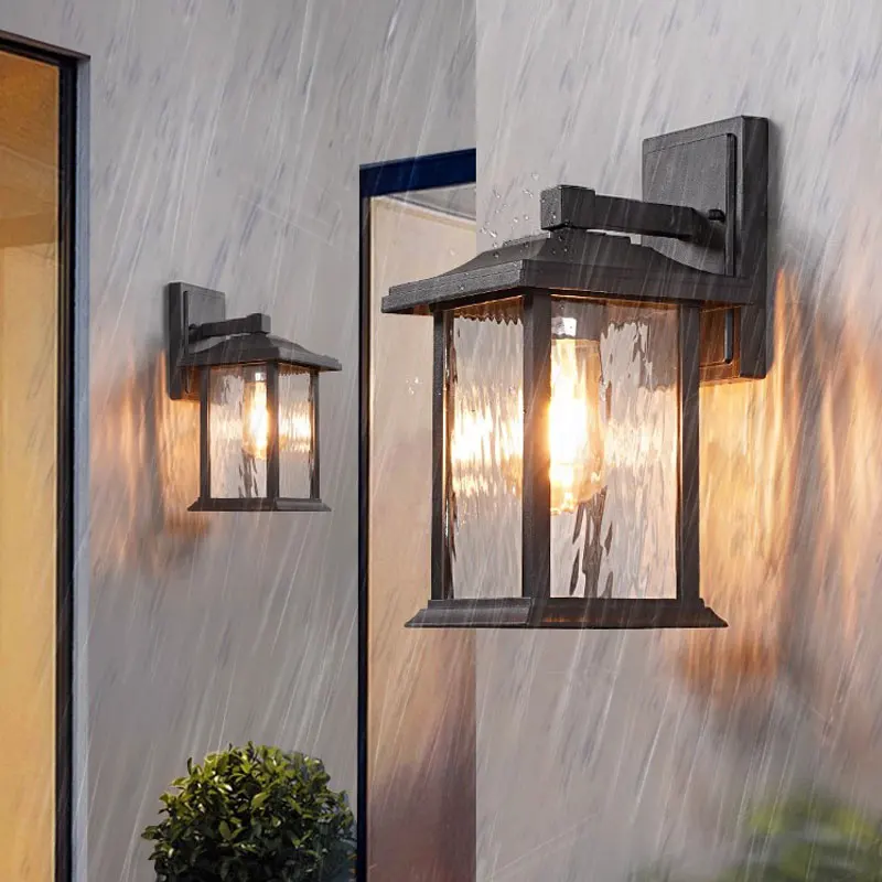 Outdoor Retro Waterproof Wall Lamps for Villa Corridor Garden Aluminum Exterior Wall Garden Walkway Decor Lighting
Outdoor Retro Waterproof Wall Lamps for Villa Corridor Garden Aluminum Exterior Wall Garden Walkway Decor Lighting