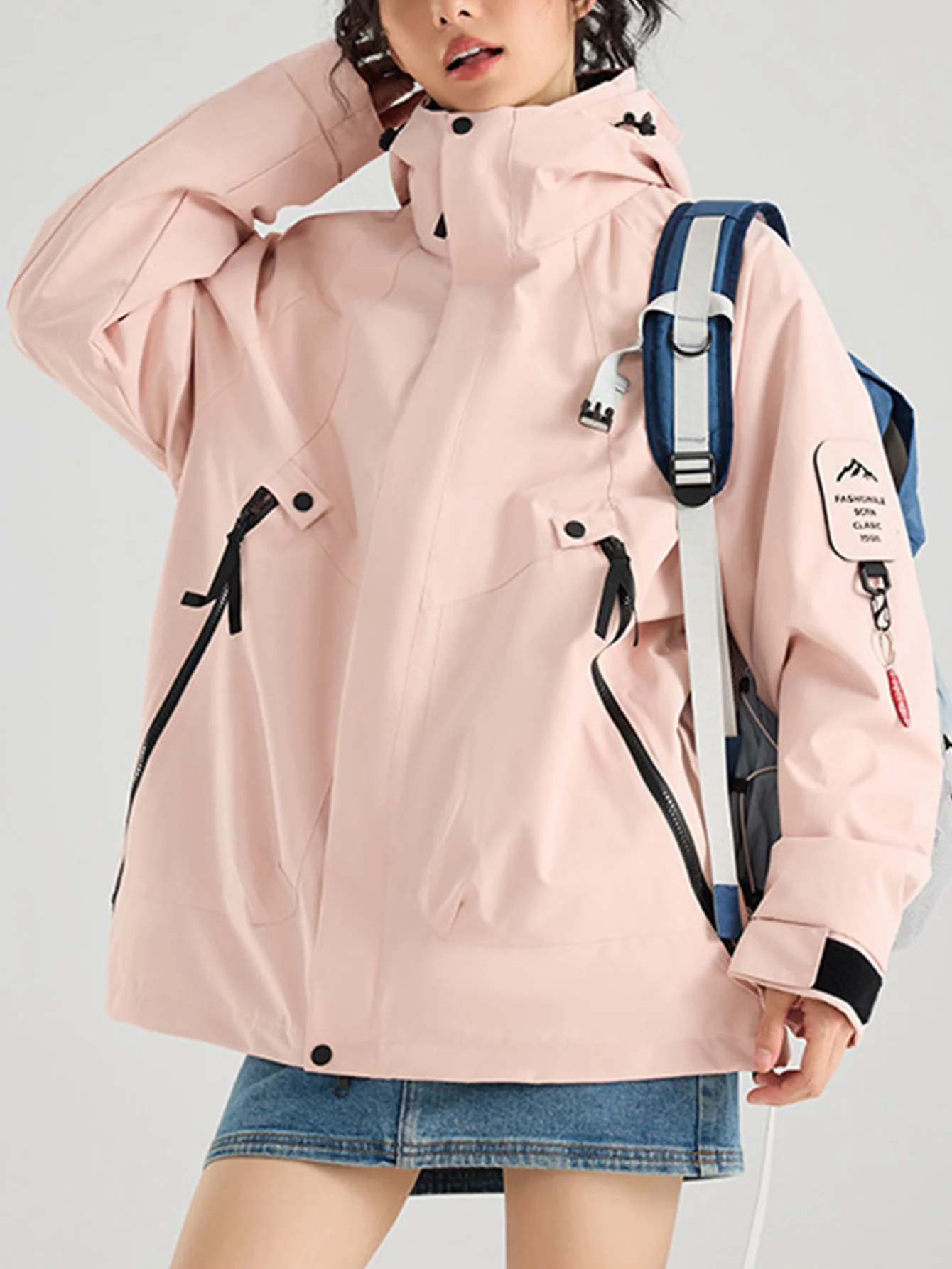 Женская легкая куртка с длинным рукавом, осень-зима, базовая корейская модная шикарная однотонная повседневная верхняя одежда
Женская легкая куртка с длинным рукавом, осень-зима, базовая корейская модная шикарная однотонная повседневная верхняя одежда