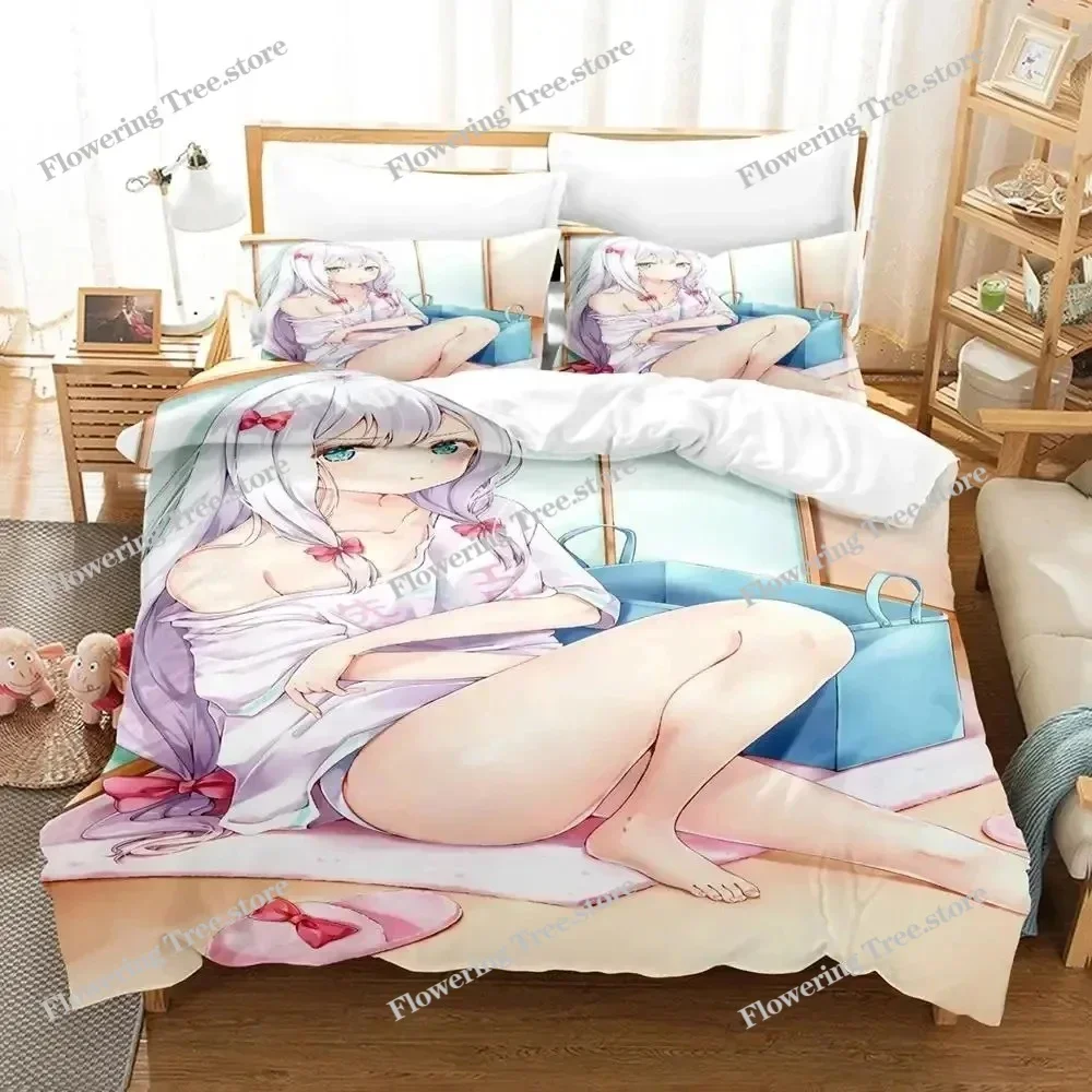 Anime Sagiri Izumi Eromanga Sensei Bedding Set Duvet Cover Bed Set Quilt Cover Pillowcase Comforter king Queen Size
Anime Sagiri Izumi Eromanga Sensei Bedding Set Duvet Cover Bed Set Quilt Cover Pillowcase Comforter king Queen Size