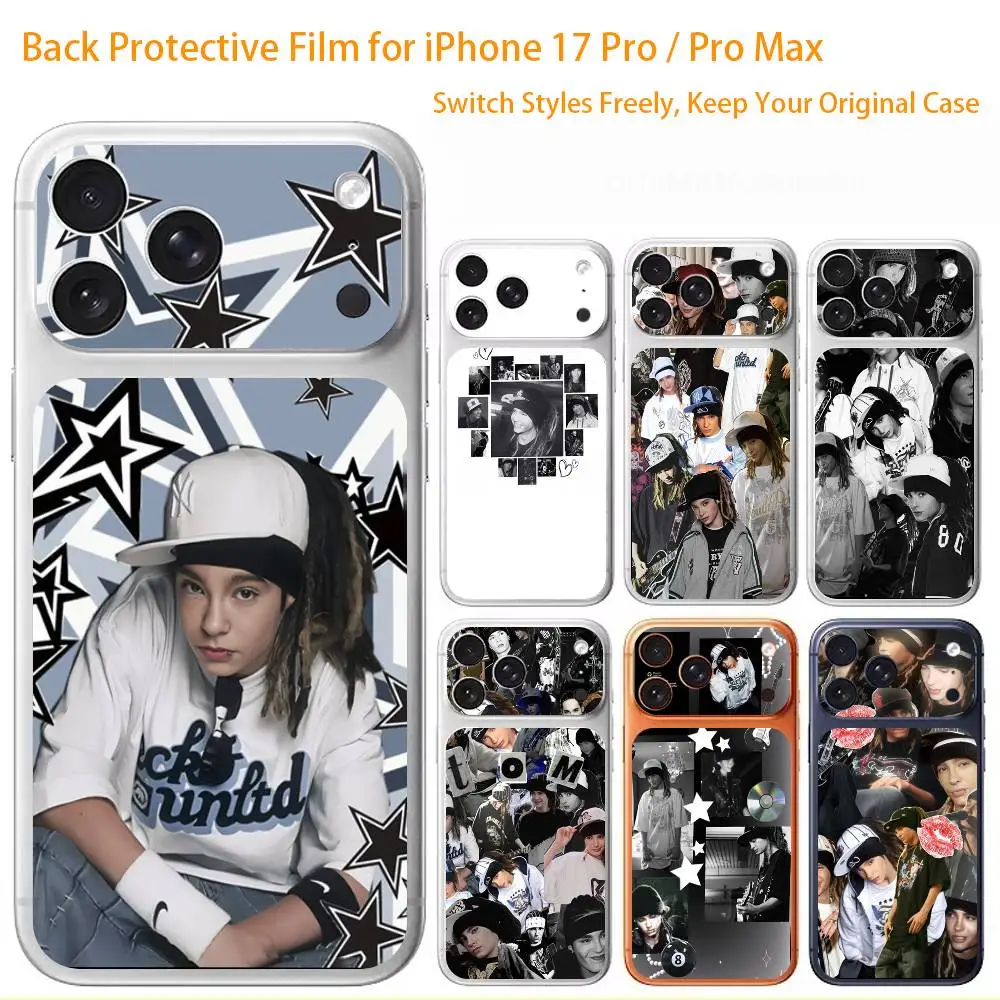 T-Tom Kaulitz Premium Skin Wrap for iPhone 17 Pro/Max, Back Frame Camera Protective Decal (Not Case)
T-Tom Kaulitz Premium Skin Wrap for iPhone 17 Pro/Max, Back Frame Camera Protective Decal (Not Case)