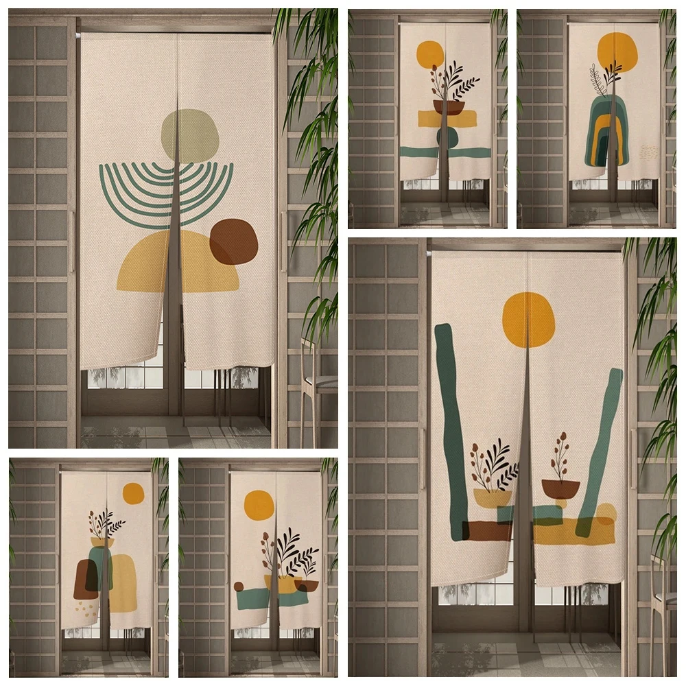 Japanese Doorway Curtain Simple Geometric Pattern Minimalist Style Door Curtain Partition Kitchen Bedroom Privacy Blackout Decor
Japanese Doorway Curtain Simple Geometric Pattern Minimalist Style Door Curtain Partition Kitchen Bedroom Privacy Blackout Decor