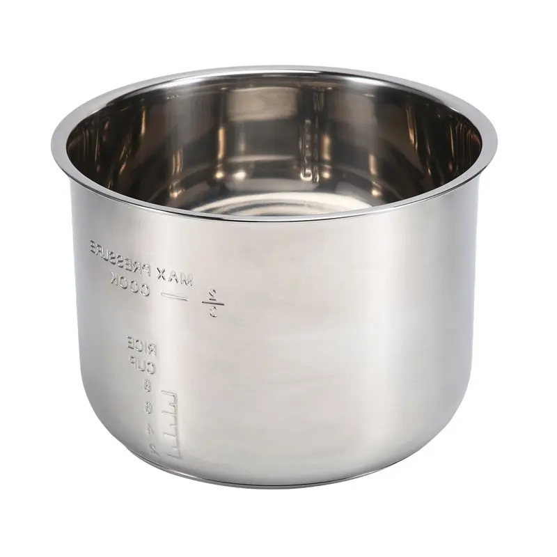 Stainless Steel Inner Pot 8L Pressure Cooker Liner Rice Pressure Cooker Liner Minute Pressure Cooker Inner Pot-Best Selling
Stainless Steel Inner Pot 8L Pressure Cooker Liner Rice Pressure Cooker Liner Minute Pressure Cooker Inner Pot-Best Selling