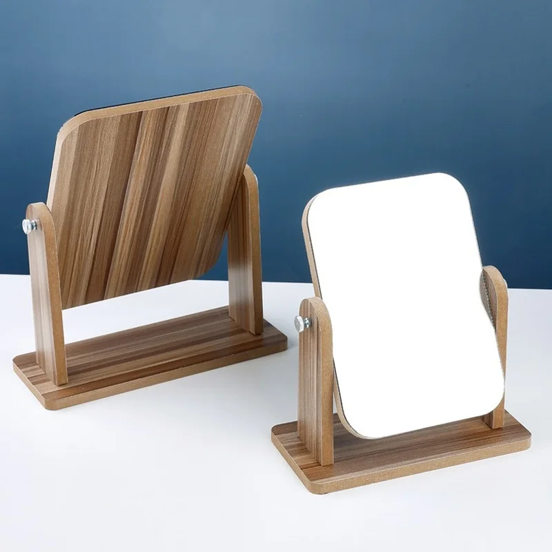 CASHOU18 Makeup Mirror Wood Bathroom Accessories European Standable Desktop Decoration Mirror High Clear Standing Cosmetic Dress
CASHOU18 Makeup Mirror Wood Bathroom Accessories European Standable Desktop Decoration Mirror High Clear Standing Cosmetic Dress