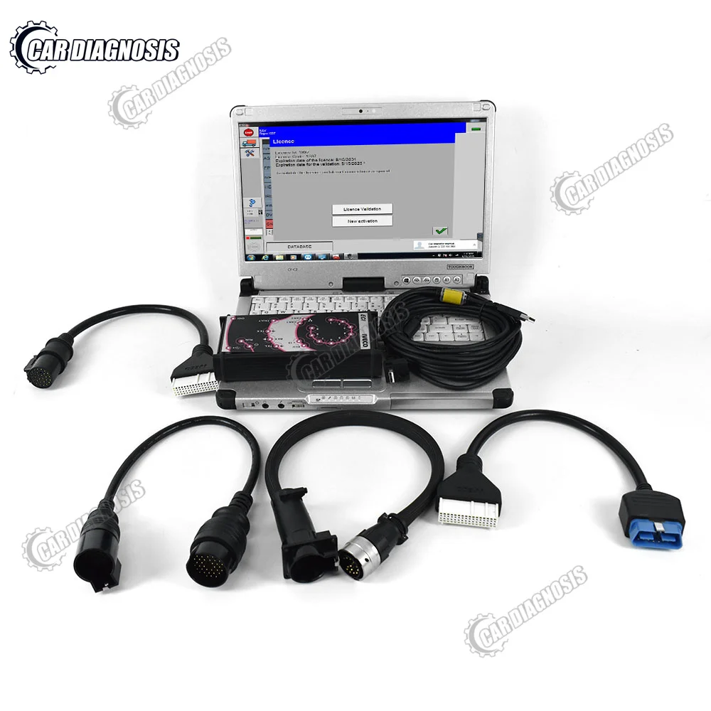 Toughbook CF C2 Truck Diagnostic Scanner for IVECO ELTRAC EASY with Eltrac 14.1 version Module for IVECO ECI diagnostic tool
Toughbook CF C2 Truck Diagnostic Scanner for IVECO ELTRAC EASY with Eltrac 14.1 version Module for IVECO ECI diagnostic tool