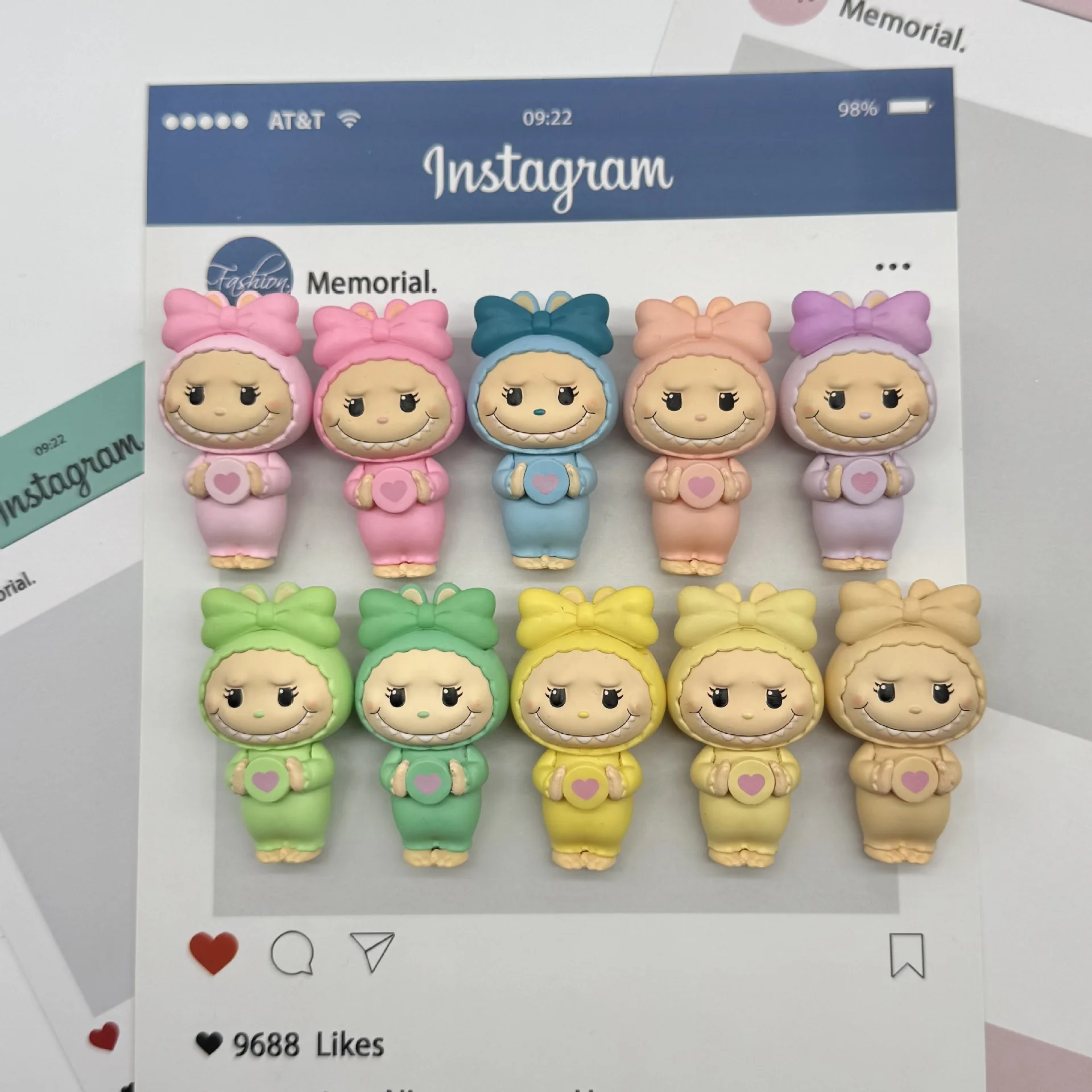 New LABUBU modified dolls, cute little figurines, adorable small ornaments, DIY accessories for wall hangings.
New LABUBU modified dolls, cute little figurines, adorable small ornaments, DIY accessories for wall hangings.