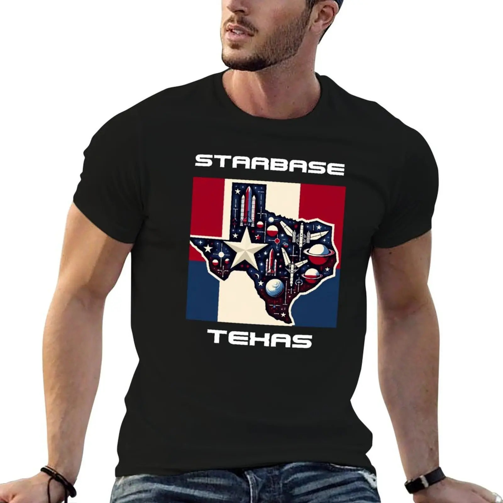 starbase T-Shirt man t shirt cotton t shirt custom print t shirt man designer T-shirt
starbase T-Shirt man t shirt cotton t shirt custom print t shirt man designer T-shirt