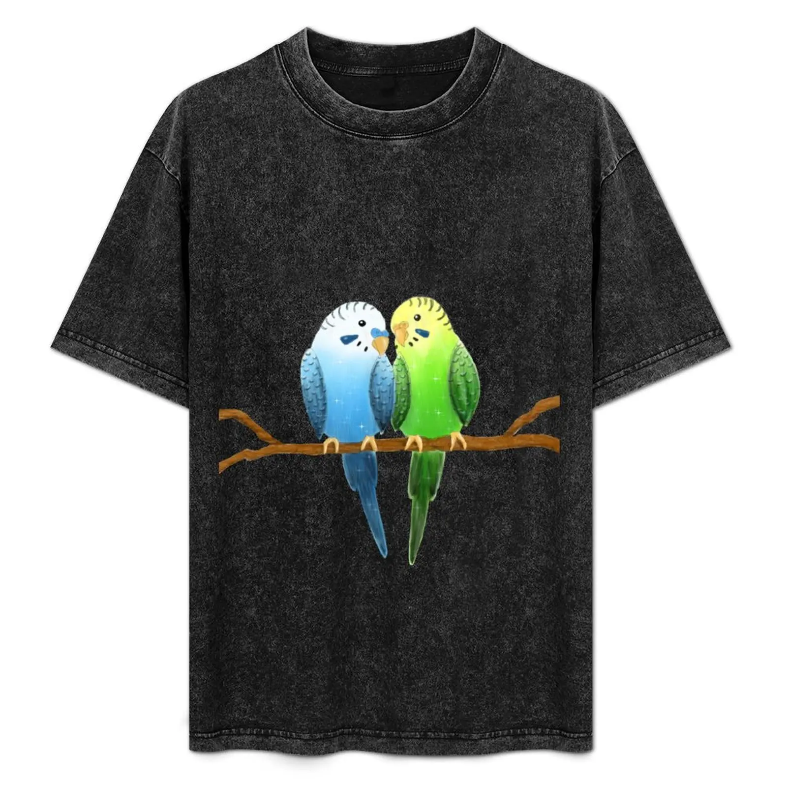 Budgie love T-Shirt Fashion Print Casual Short Sleeve
Budgie love T-Shirt Fashion Print Casual Short Sleeve