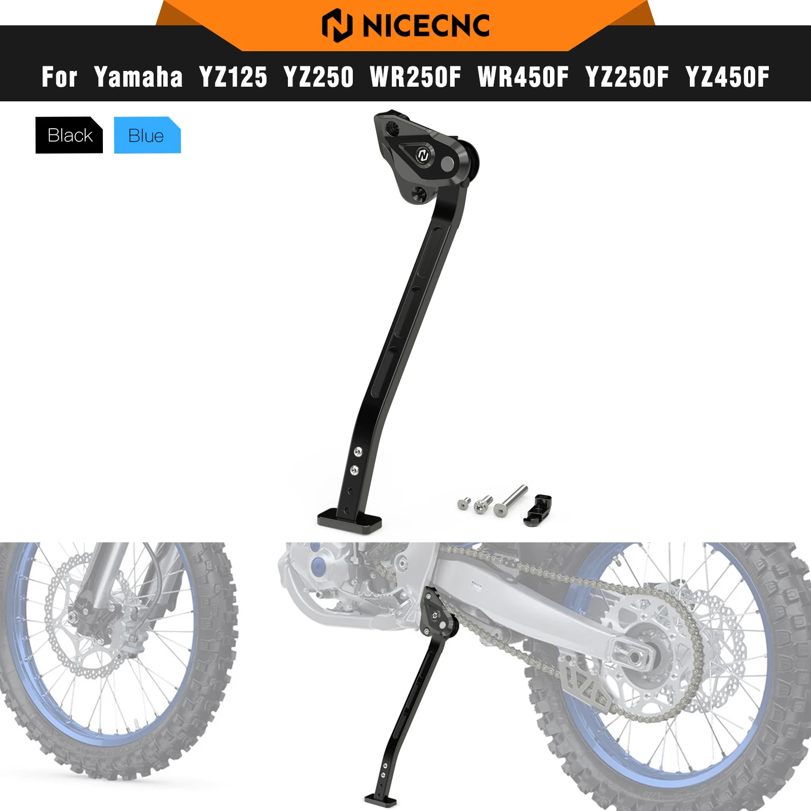 NICECNC For Yamaha YZ250F YZ 250F 2024 2025 YZ450F YZ 450F 2023-2025 Motorcycle Adjustable Kickstand Side Stand Lowering Link
NICECNC For Yamaha YZ250F YZ 250F 2024 2025 YZ450F YZ 450F 2023-2025 Motorcycle Adjustable Kickstand Side Stand Lowering Link