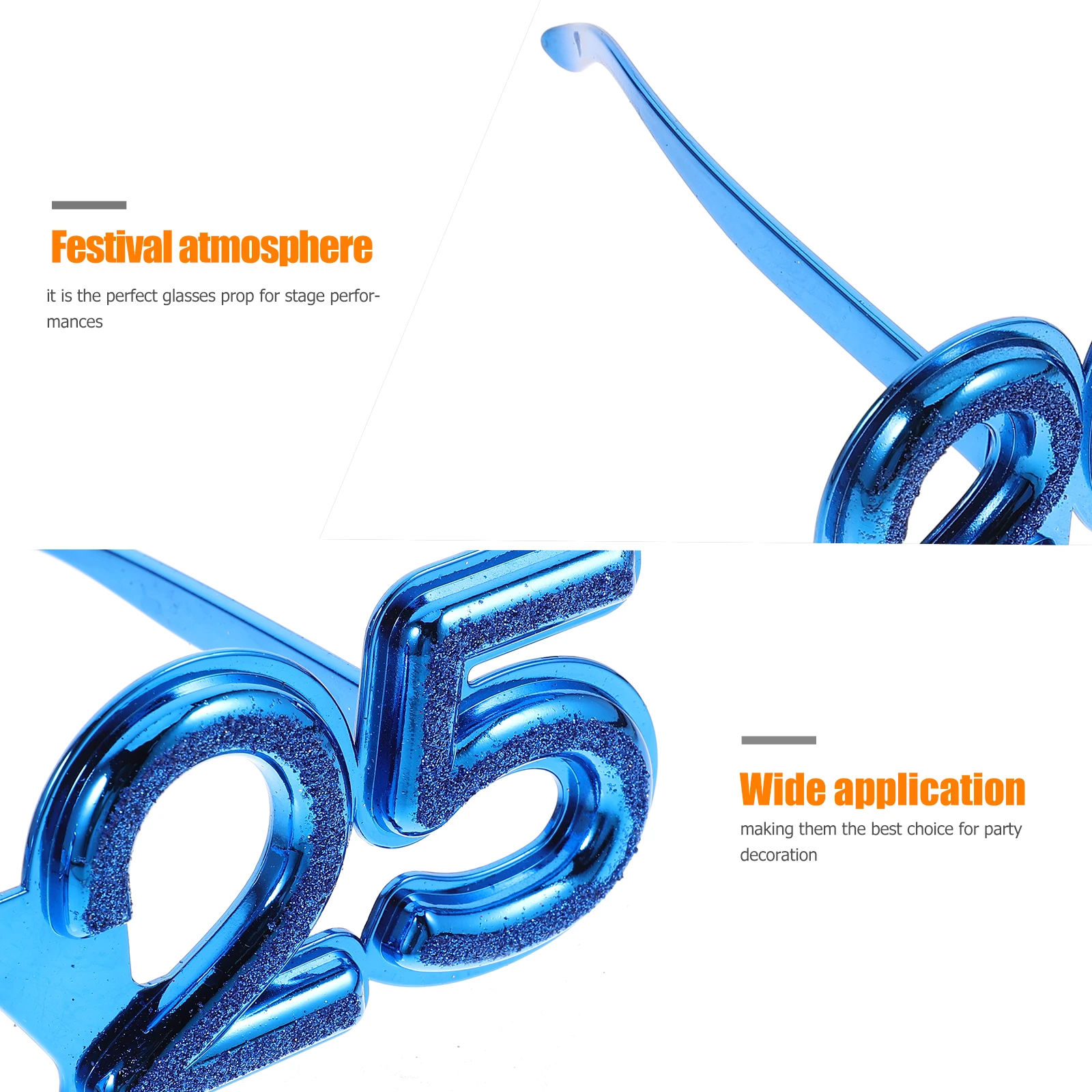 New Year Party Decoration Glasses 2025 Number Stylish PC Material Light Weight Festival Photo Props Eyewear Accessories Plastic
New Year Party Decoration Glasses 2025 Number Stylish PC Material Light Weight Festival Photo Props Eyewear Accessories Plastic