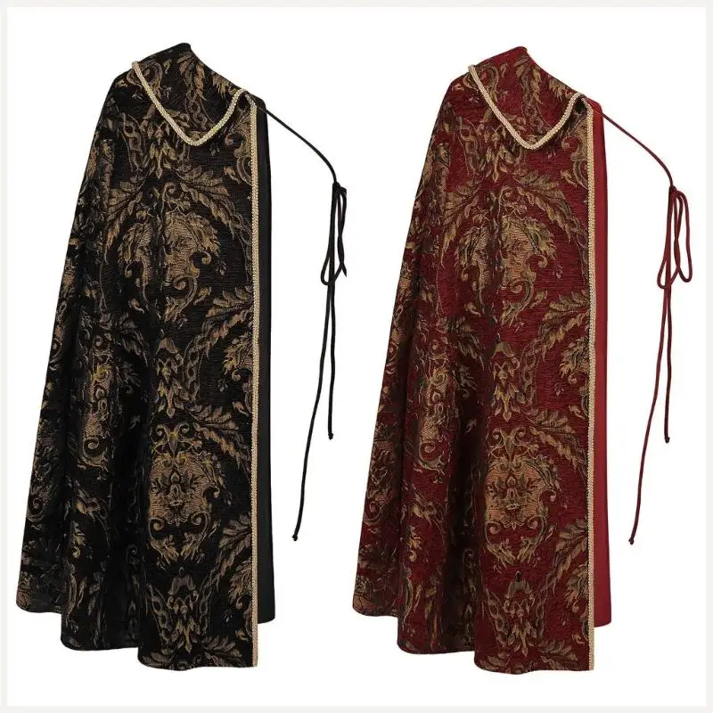 Historical Half Cape Costume Attires For Medieval Themed Parties Performances
Historical Half Cape Costume Attires For Medieval Themed Parties Performances