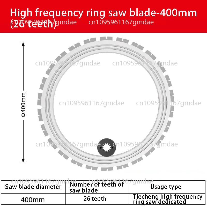 Iron into high frequency ring saw blade; fast cutting; strong wear resistance; long service life;
Iron into high frequency ring saw blade; fast cutting; strong wear resistance; long service life;
