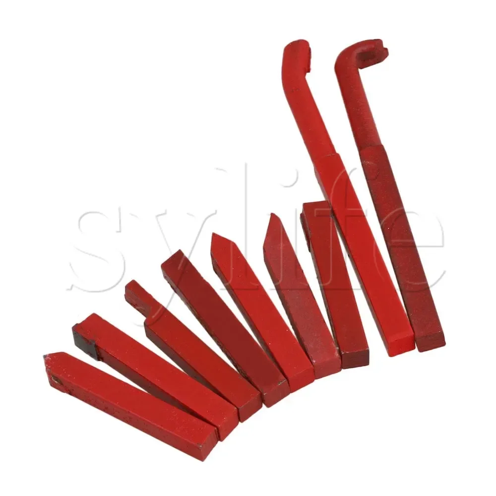 Premium Iron-Brazed Carbide Turning Tools 9pcs - YW1 Grade 8mm Square Shank
Premium Iron-Brazed Carbide Turning Tools 9pcs - YW1 Grade 8mm Square Shank