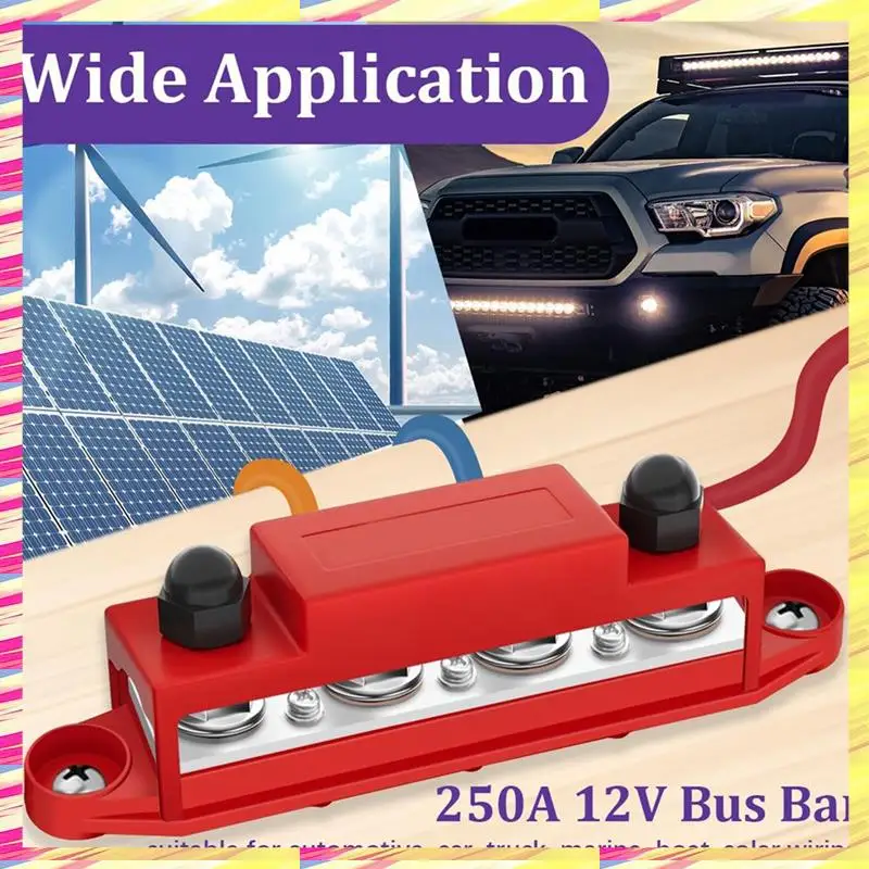 ABJJ 250A 12V шина морская 12V, блок распределения питания с винтами крышки, клеммы, шина аккумулятора для проводки автомобильной лодки
ABJJ 250A 12V шина морская 12V, блок распределения питания с винтами крышки, клеммы, шина аккумулятора для проводки автомобильной лодки