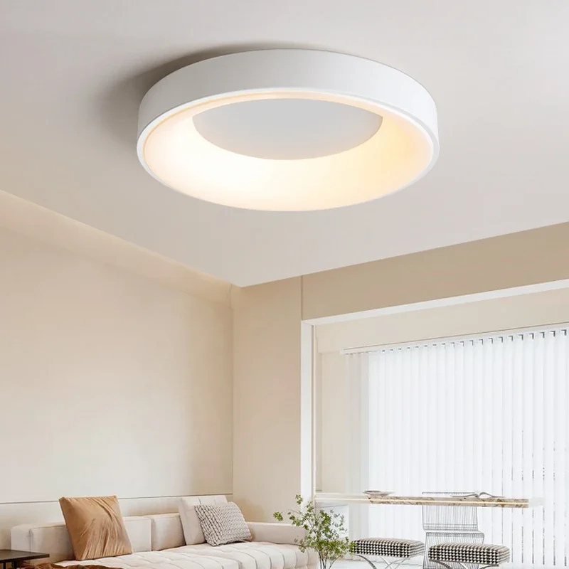 Nordic Simple Bedroom Ceiling Light Fixtures Led Modern Circle Ceiling Lamp Led Living Room Black Remote Study Indoor Decoration
Nordic Simple Bedroom Ceiling Light Fixtures Led Modern Circle Ceiling Lamp Led Living Room Black Remote Study Indoor Decoration