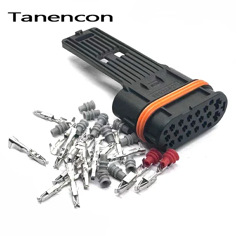 1 Set 18 Pin Automotive Waterproof Electrical Harness Connector Female Electric Plug Cable Socket For Car Wire 9002862E
1 Set 18 Pin Automotive Waterproof Electrical Harness Connector Female Electric Plug Cable Socket For Car Wire 9002862E