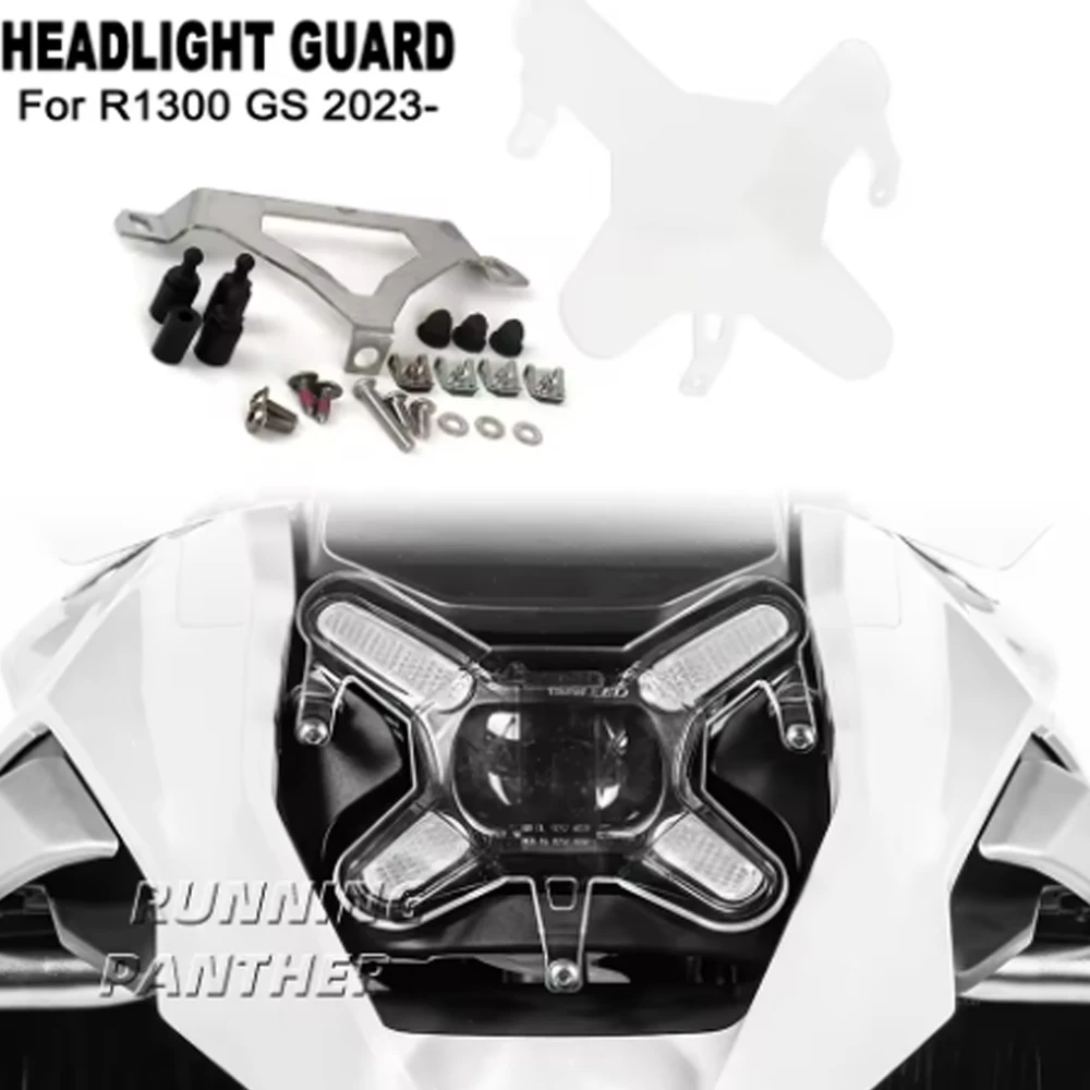 Motorcycle LED Headlight Guards Transparent Cover Acrylic New Accessories For BMW R 1300 GS R1300 GS R1300GS r1300gs 2023 2024
Motorcycle LED Headlight Guards Transparent Cover Acrylic New Accessories For BMW R 1300 GS R1300 GS R1300GS r1300gs 2023 2024