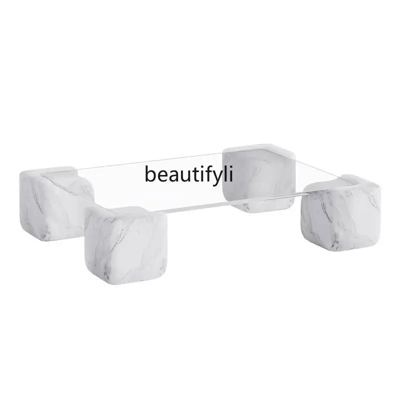 Natural marble coffee table high-end living room household small apartment modern simple creative coffee table
Natural marble coffee table high-end living room household small apartment modern simple creative coffee table