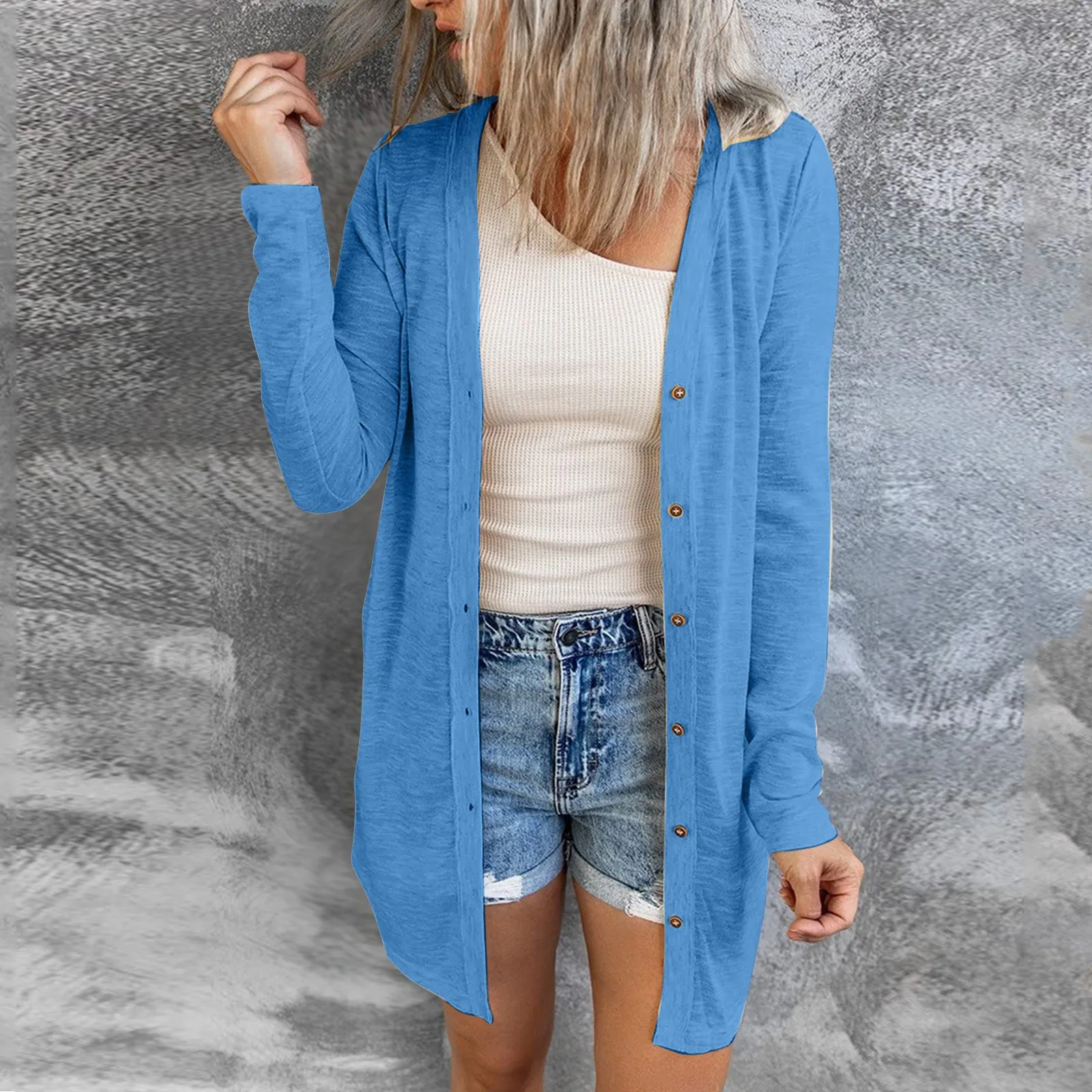 Women's 2024 Autumn Winter Casual Solid Colours Long Sleeve Knitted Jacket Cardigan Loose Versatile Long Button Cardigan
Women's 2024 Autumn Winter Casual Solid Colours Long Sleeve Knitted Jacket Cardigan Loose Versatile Long Button Cardigan
