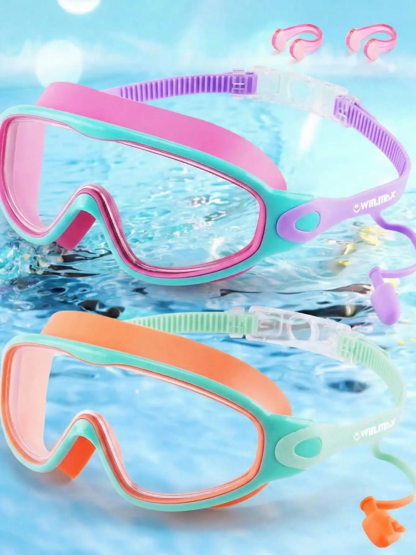 2 Pack Swimming Goggle
2 Pack Swimming Goggle