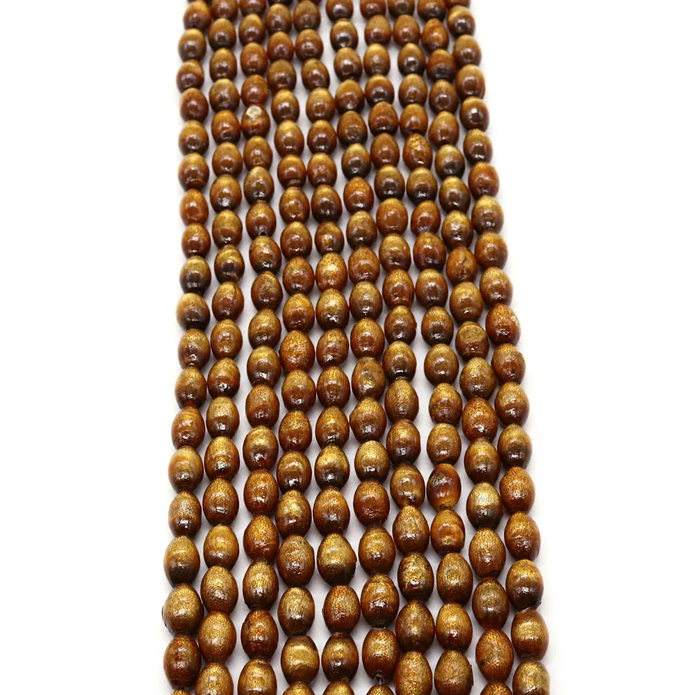 High Quality Natural Golden Coral Rice Shape Loose Charm Beads for Jewelry Making DIY Necklaces Earrings Accessories Women Gift
High Quality Natural Golden Coral Rice Shape Loose Charm Beads for Jewelry Making DIY Necklaces Earrings Accessories Women Gift