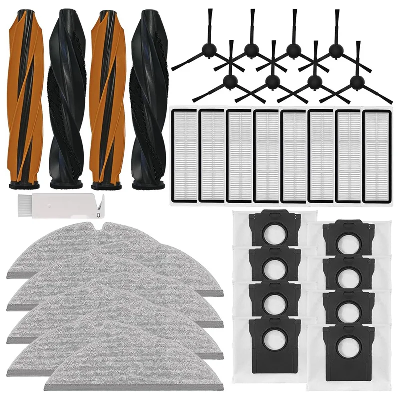 【TODAY ONLY】Replacement Spare Parts Set Of 35PCS For Dreame D20 Plus Vacuum Cleaner- Main Brush, Side Brush, Filter, Mop Cloth,
【TODAY ONLY】Replacement Spare Parts Set Of 35PCS For Dreame D20 Plus Vacuum Cleaner- Main Brush, Side Brush, Filter, Mop Cloth,