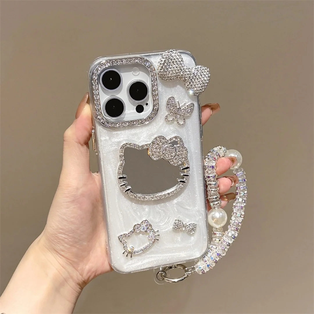 Cool Glitter Kitty Luxury Imitation Diamonds Phone Case for Iphone16 14 13 12 11 15 Pro Max 8 Plus kitten Mirror strap chain
Cool Glitter Kitty Luxury Imitation Diamonds Phone Case for Iphone16 14 13 12 11 15 Pro Max 8 Plus kitten Mirror strap chain