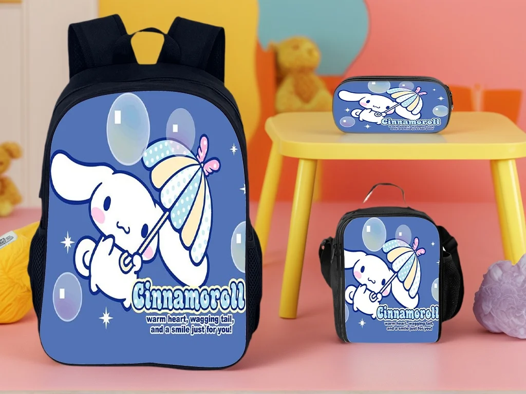 Student Cinnamoroll Cartoon Rucksack and Durable Lunch Bag Pencil Box,Lightweight Backpack Waterproof Book Bag for School,Travel
Student Cinnamoroll Cartoon Rucksack and Durable Lunch Bag Pencil Box,Lightweight Backpack Waterproof Book Bag for School,Travel