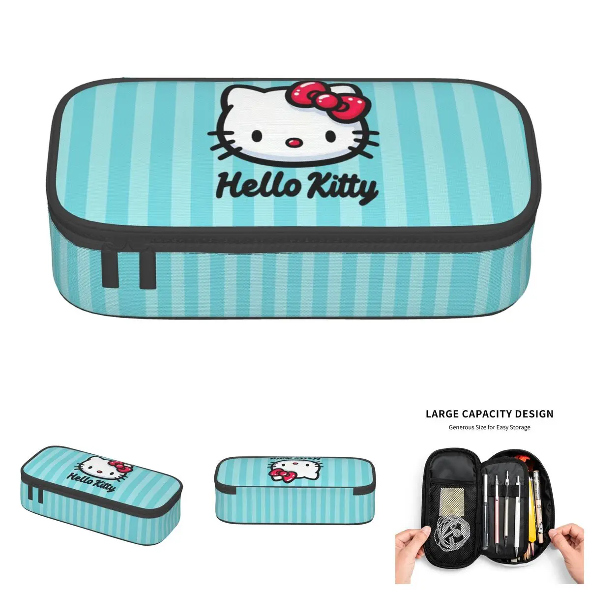 Japan Cartoon Hello Kitty Cute Pencil Cases Girl Boy Large Capacity Anime Pencil Pouch School Accessories
Japan Cartoon Hello Kitty Cute Pencil Cases Girl Boy Large Capacity Anime Pencil Pouch School Accessories