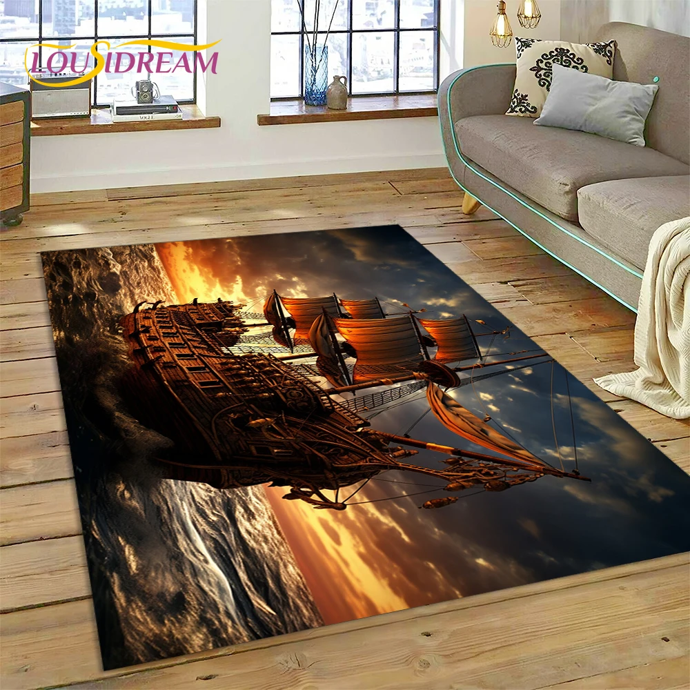 Ancient Pirate Ship Boat,Barque,Sailboa Rug Carpet for Living Room Bedroom Decor,Floor Mat Non-slip Decoration for Sofa Doormat
Ancient Pirate Ship Boat,Barque,Sailboa Rug Carpet for Living Room Bedroom Decor,Floor Mat Non-slip Decoration for Sofa Doormat