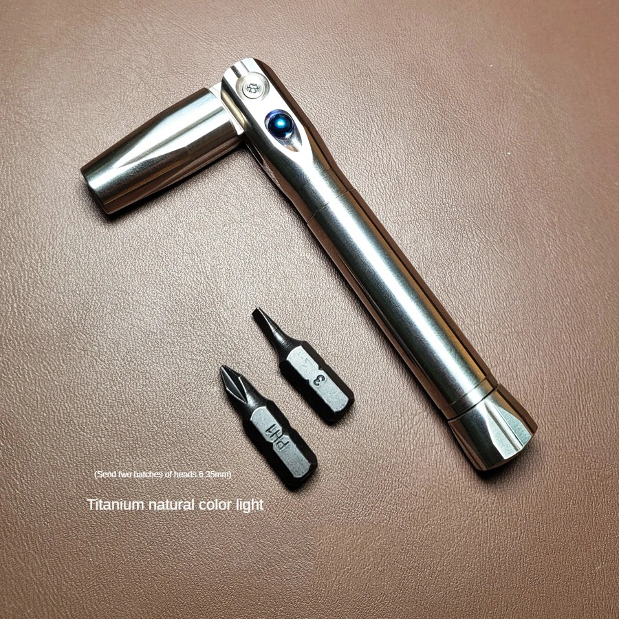 1PC EDC Bear Head Titanium Screwdriver Reamer 1/4 inch Folding L-shaped Thorn Ratchet Screwdriver Fingertip Gyroscope Handle
1PC EDC Bear Head Titanium Screwdriver Reamer 1/4 inch Folding L-shaped Thorn Ratchet Screwdriver Fingertip Gyroscope Handle